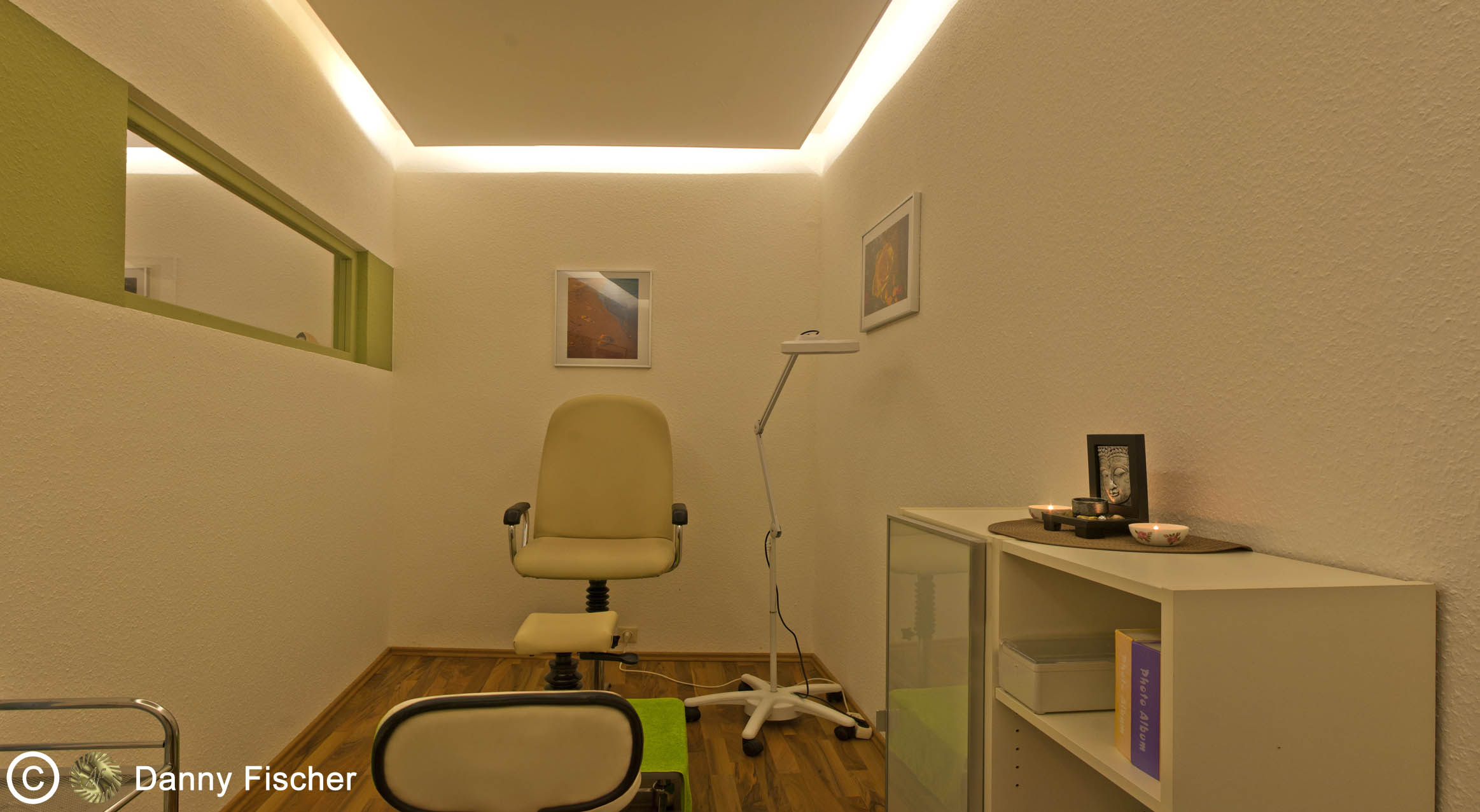 Schönheitssalon Nicole Heusel Innenraumkonzept mit Feng Shui / Ohrdruf Schlossgartenpassage