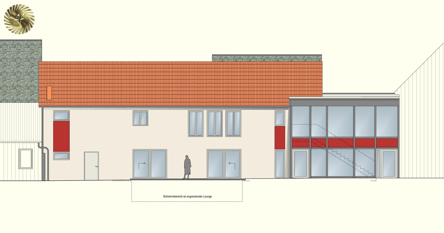 4-Seitenhof/Variante 2 Umnutzung und Erweiterung eines 4-Seiten Hofes / Ohrdruf